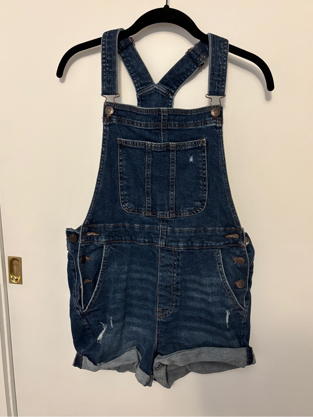 Overall Shorts